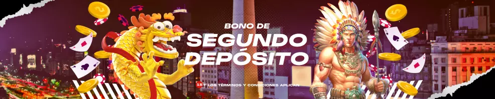 bonus de segundo deposito