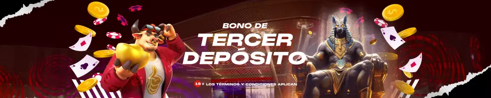 bonus de tercer deposito